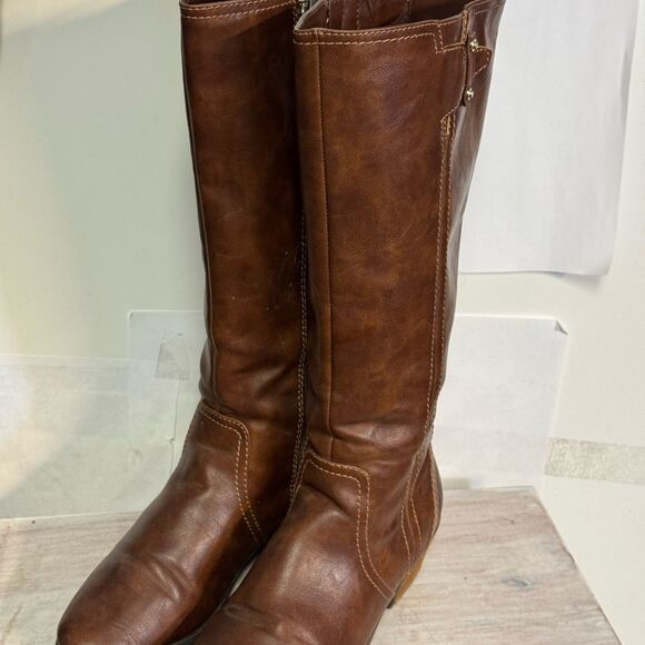 Dr. Scholl's Brown Over the Knee Boots - Picture 1 of 6